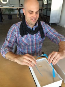 Taking the Google Glass out of the box!